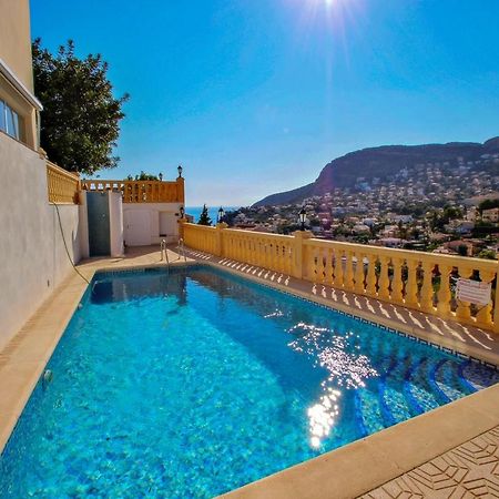 Tosal Julia - Sea View Villa With Private Pool In Calp Exterior foto