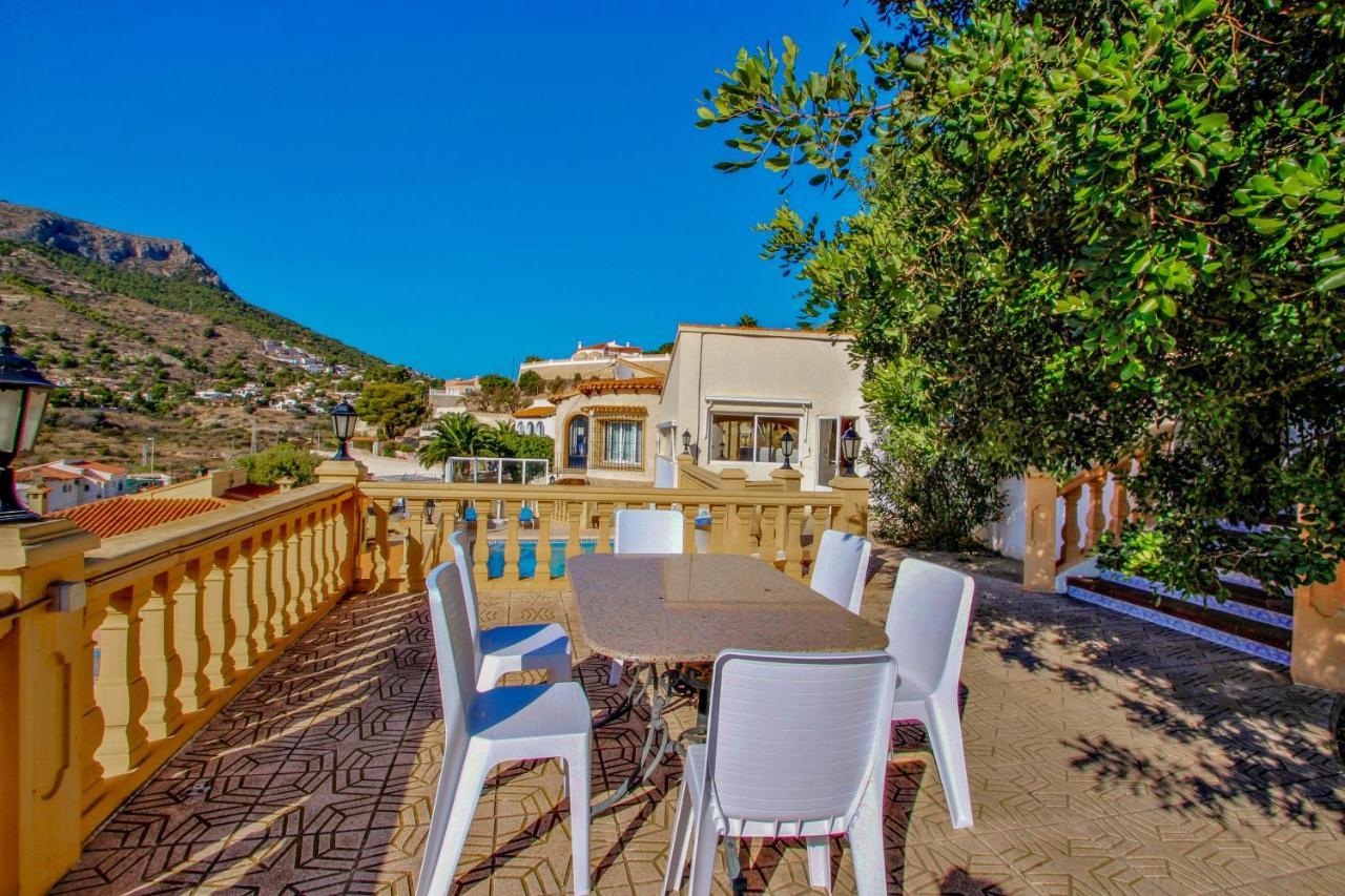 Tosal Julia - Sea View Villa With Private Pool In Calp Exterior foto