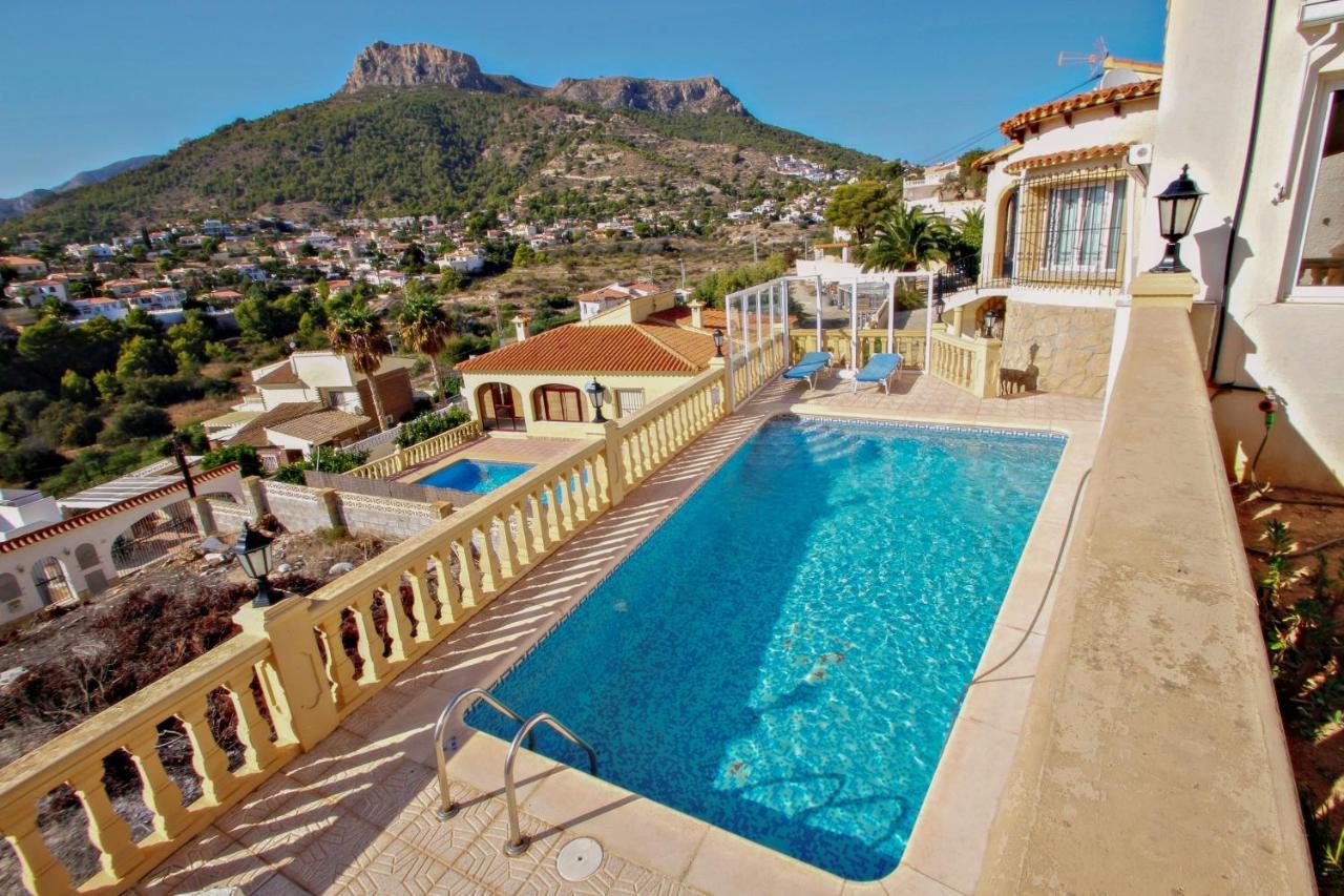 Tosal Julia - Sea View Villa With Private Pool In Calp Exterior foto