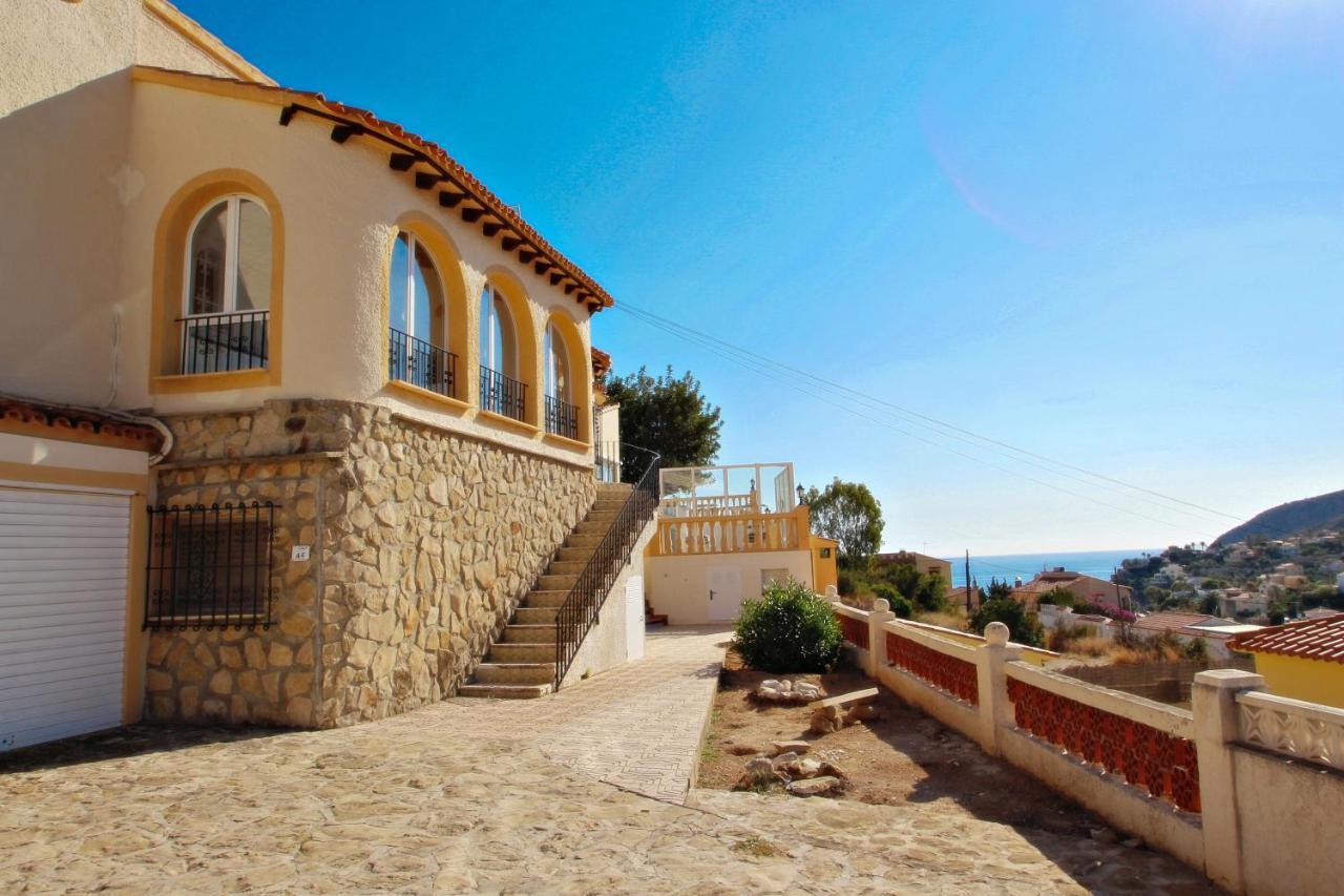 Tosal Julia - Sea View Villa With Private Pool In Calp Exterior foto