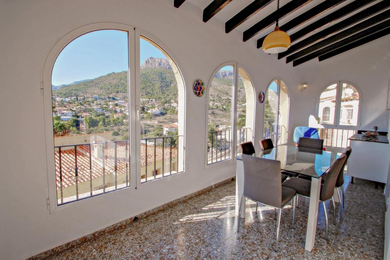 Tosal Julia - Sea View Villa With Private Pool In Calp Exterior foto