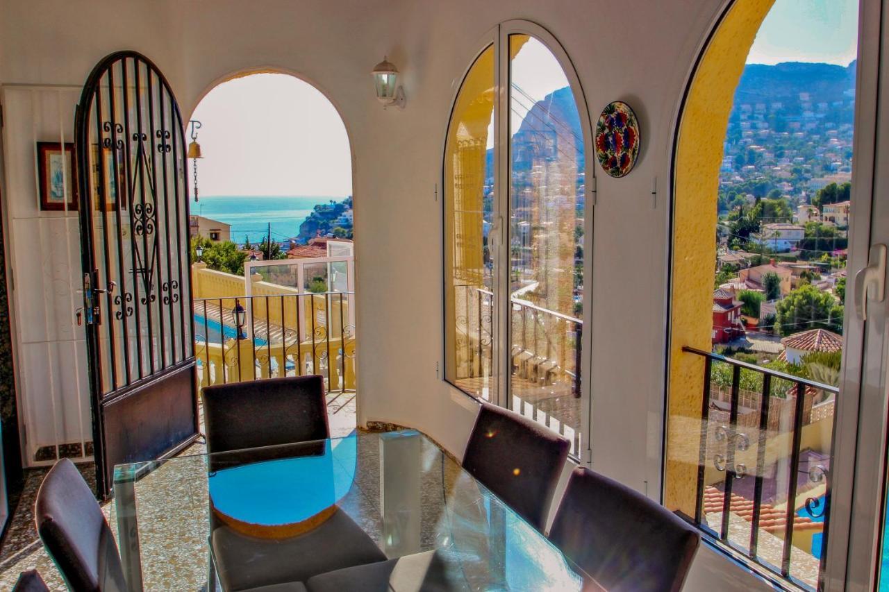 Tosal Julia - Sea View Villa With Private Pool In Calp Exterior foto