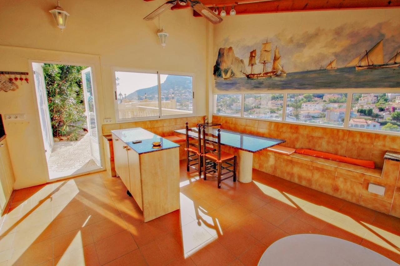 Tosal Julia - Sea View Villa With Private Pool In Calp Exterior foto